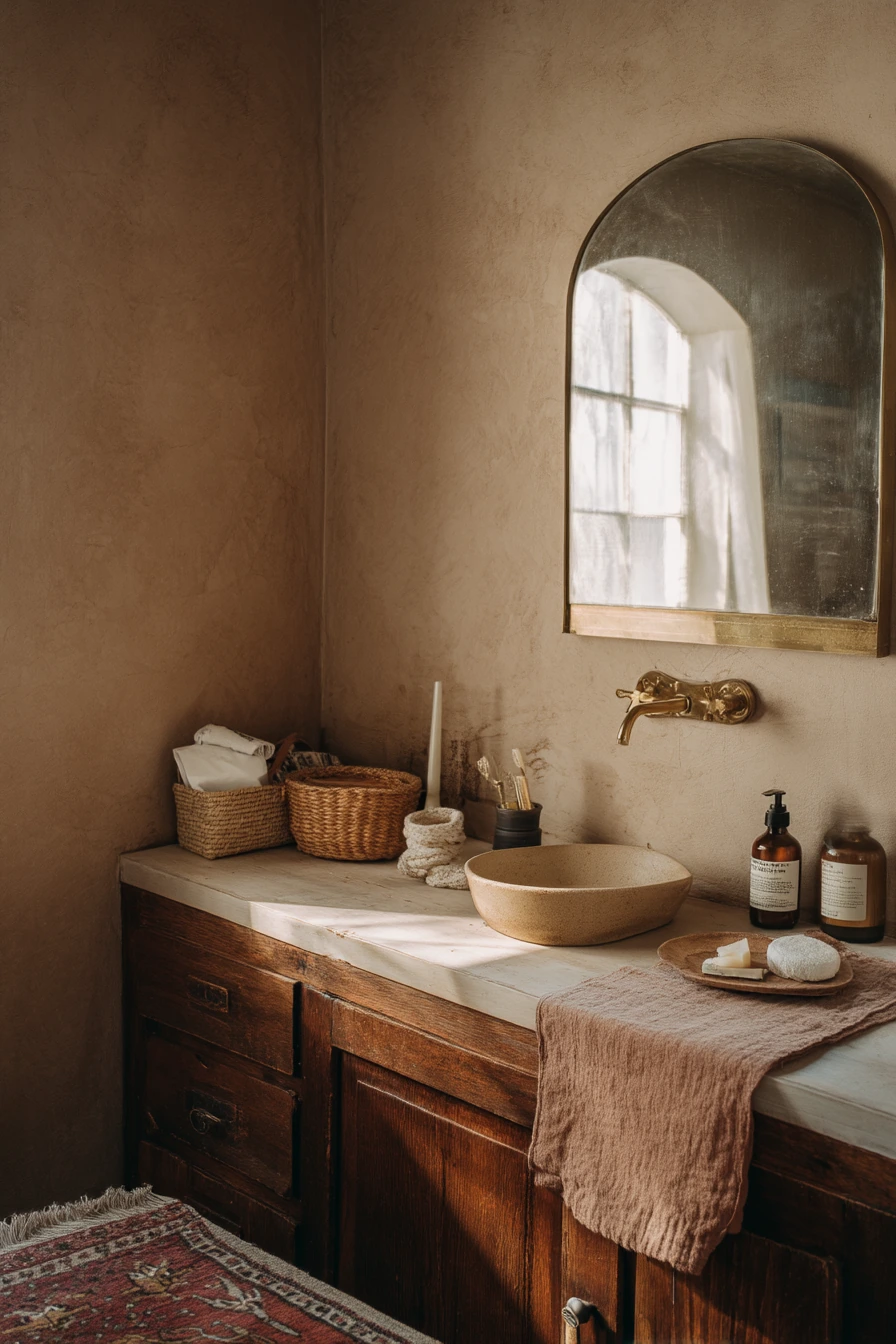 boho bathroom ideas 5