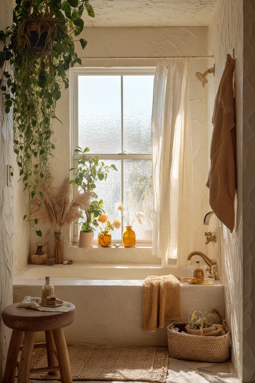boho bathroom ideas 9
