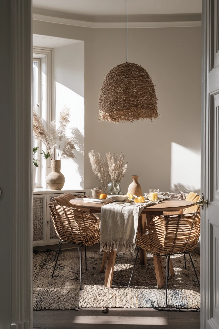 boho dining room ideas 1