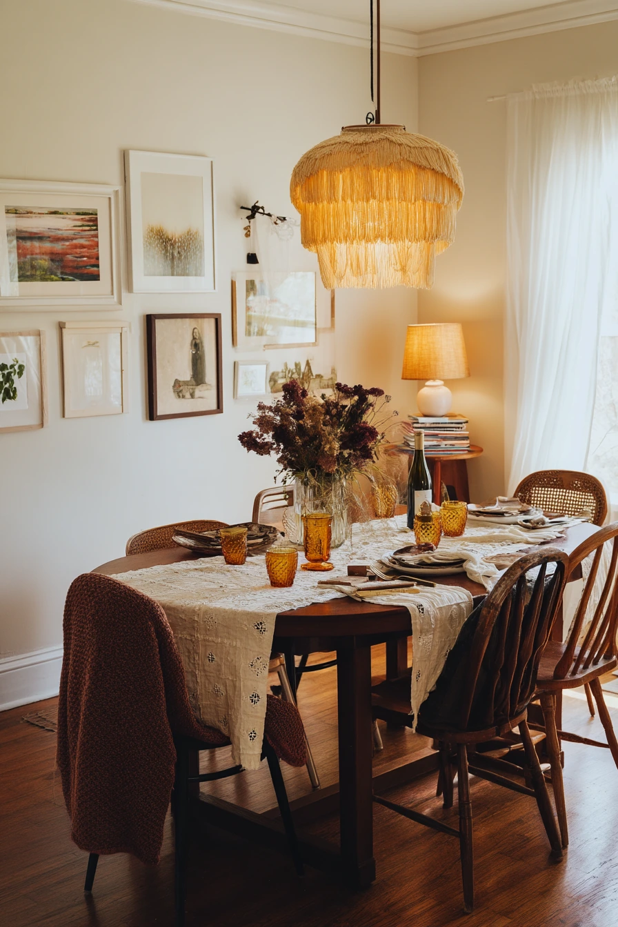 boho dining room ideas 12