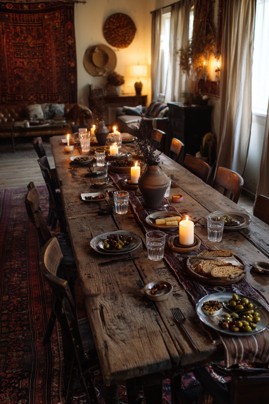 boho dining room ideas 18