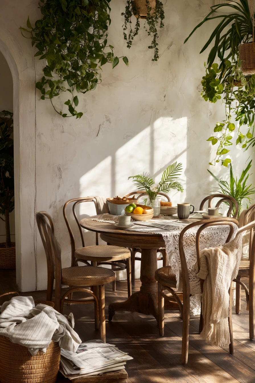 boho dining room ideas 22