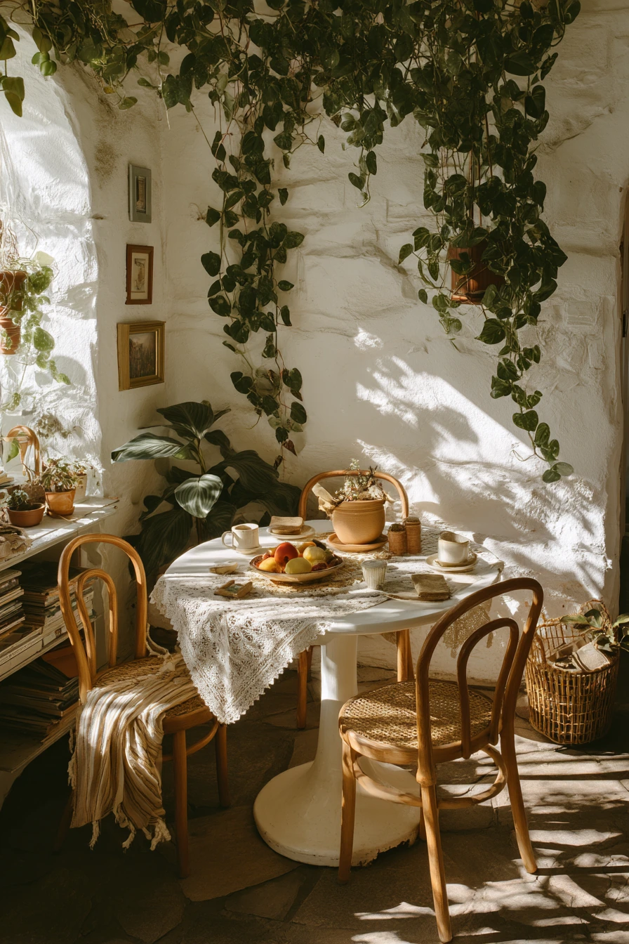 boho dining room ideas 23