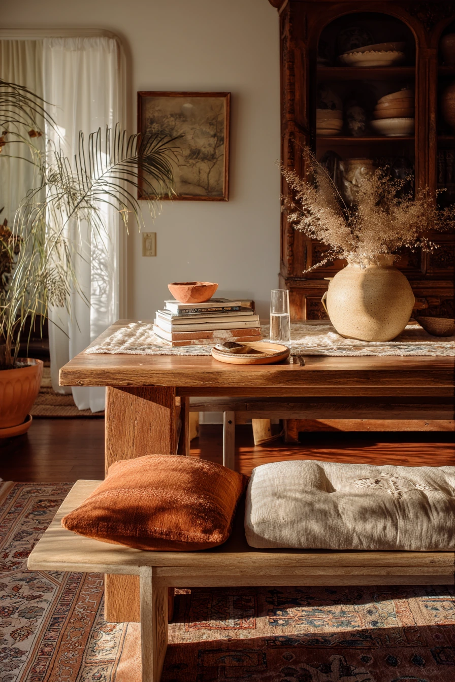 boho dining room ideas 28