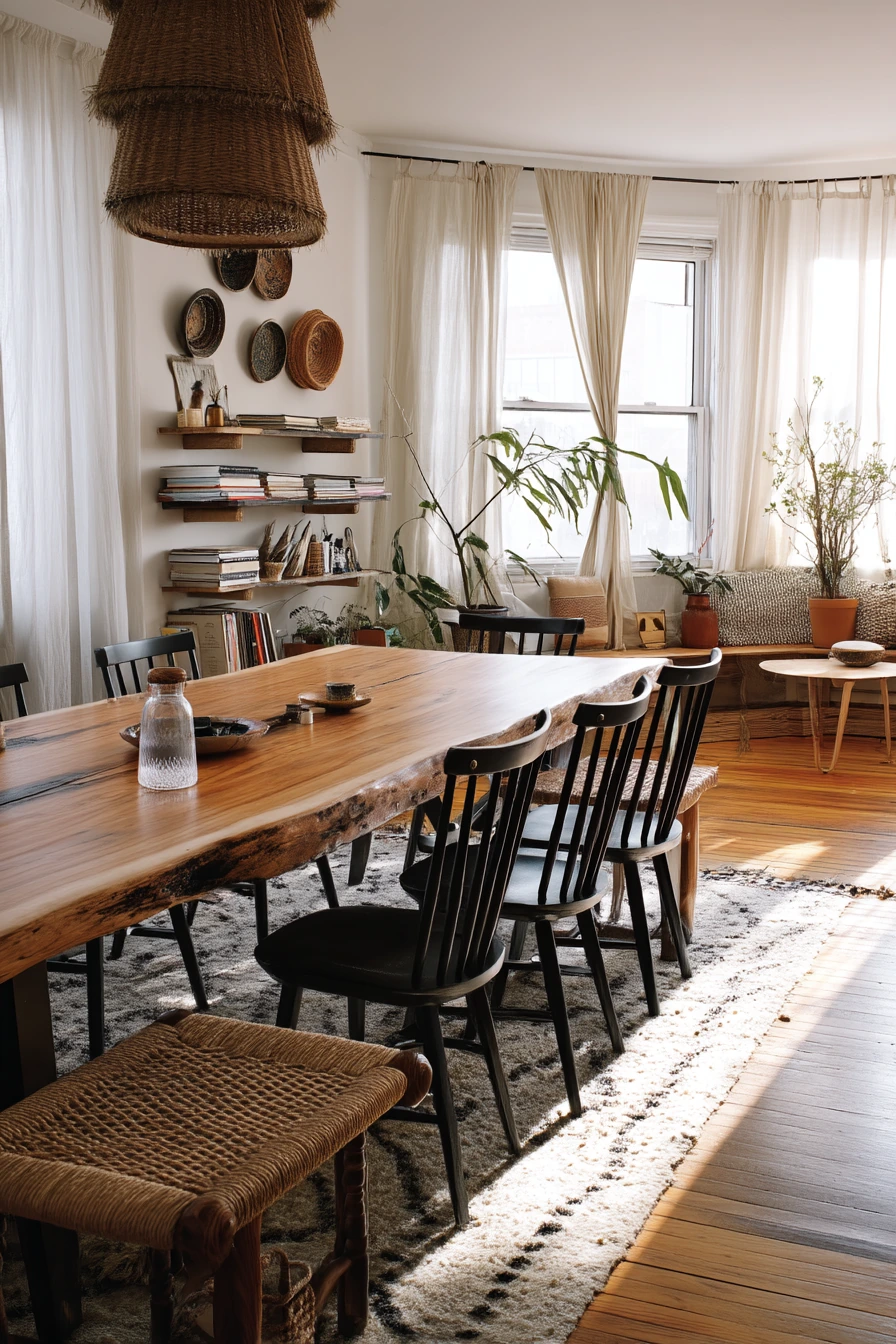 boho dining room ideas 30