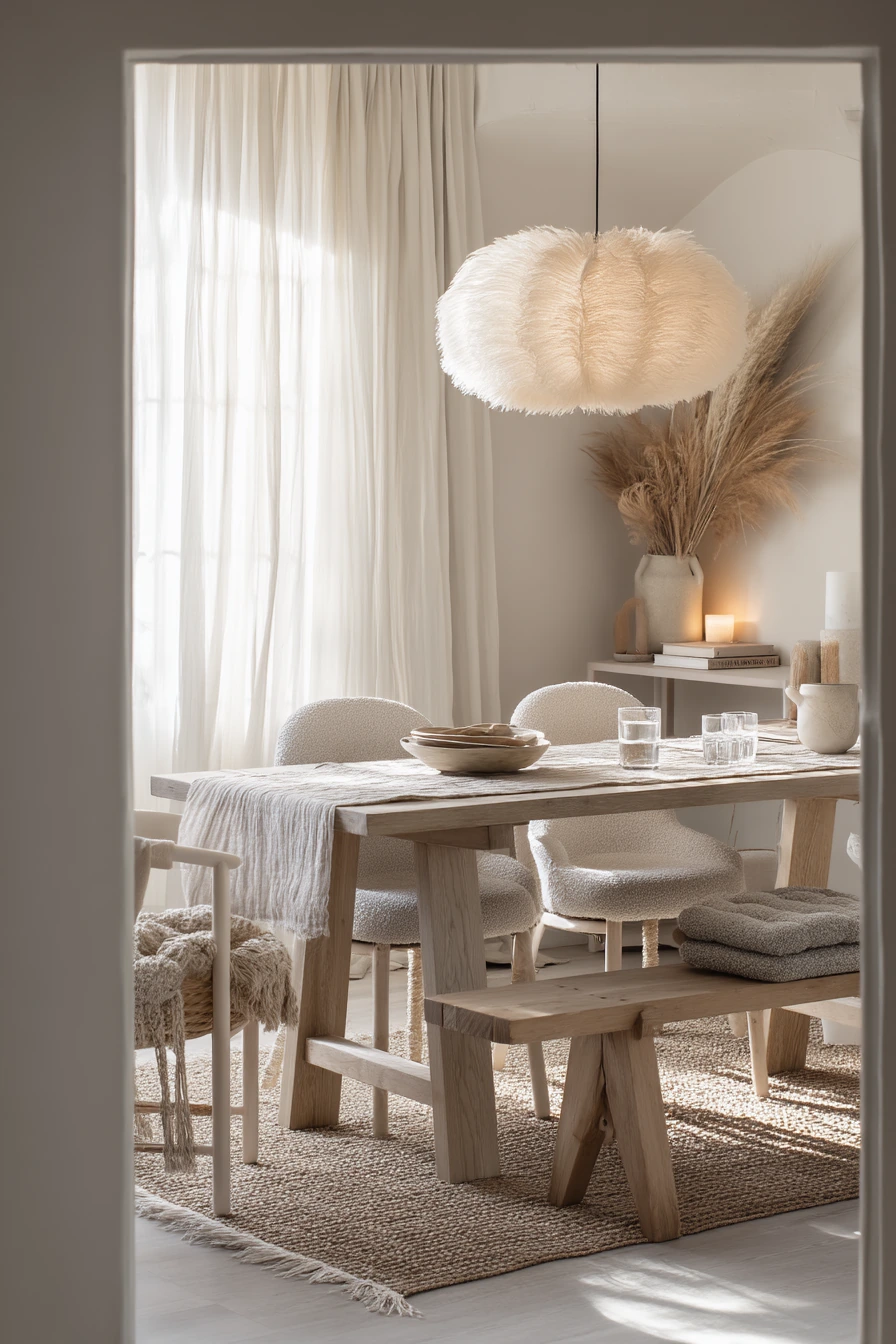 boho dining room ideas 35
