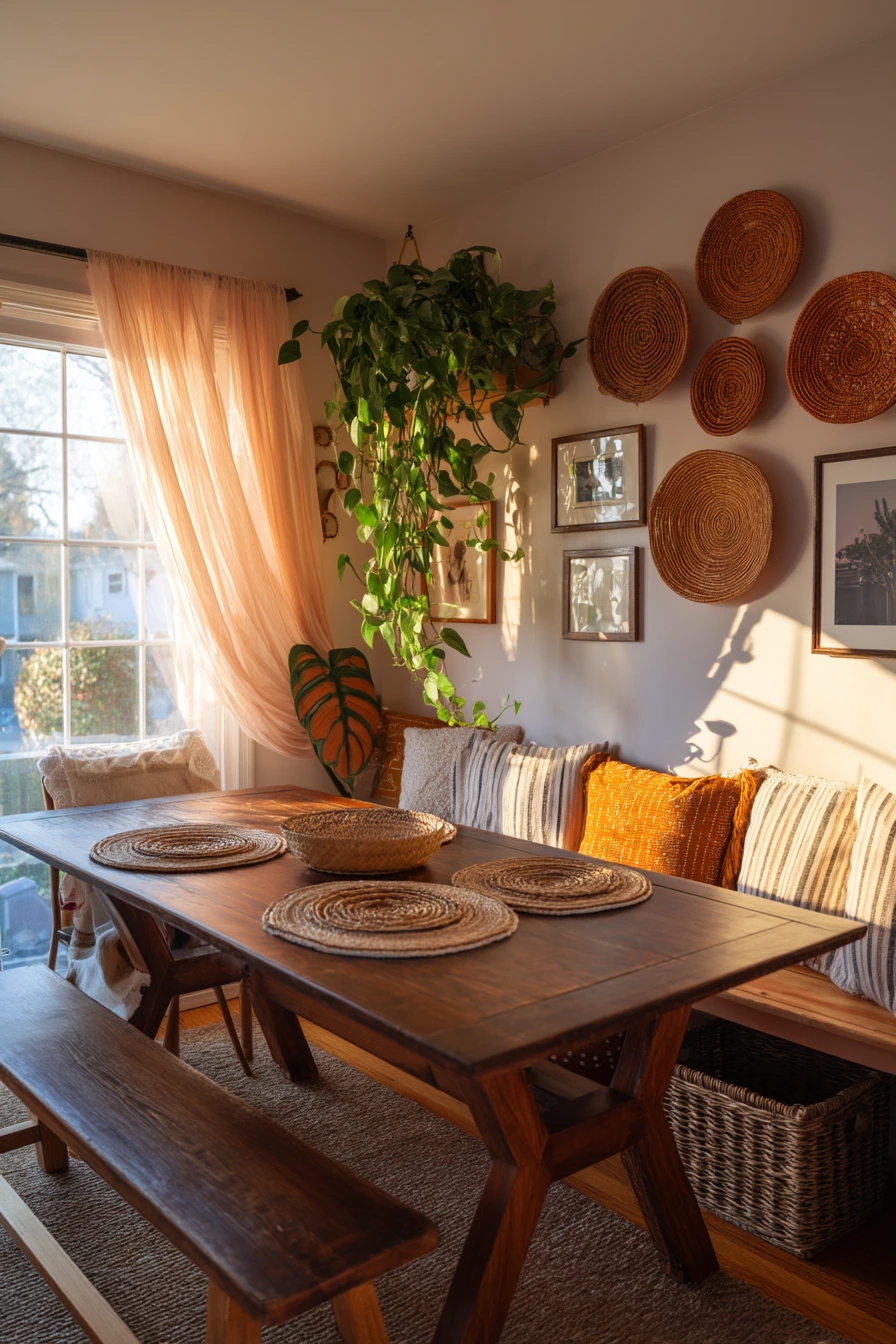 boho dining room ideas 8