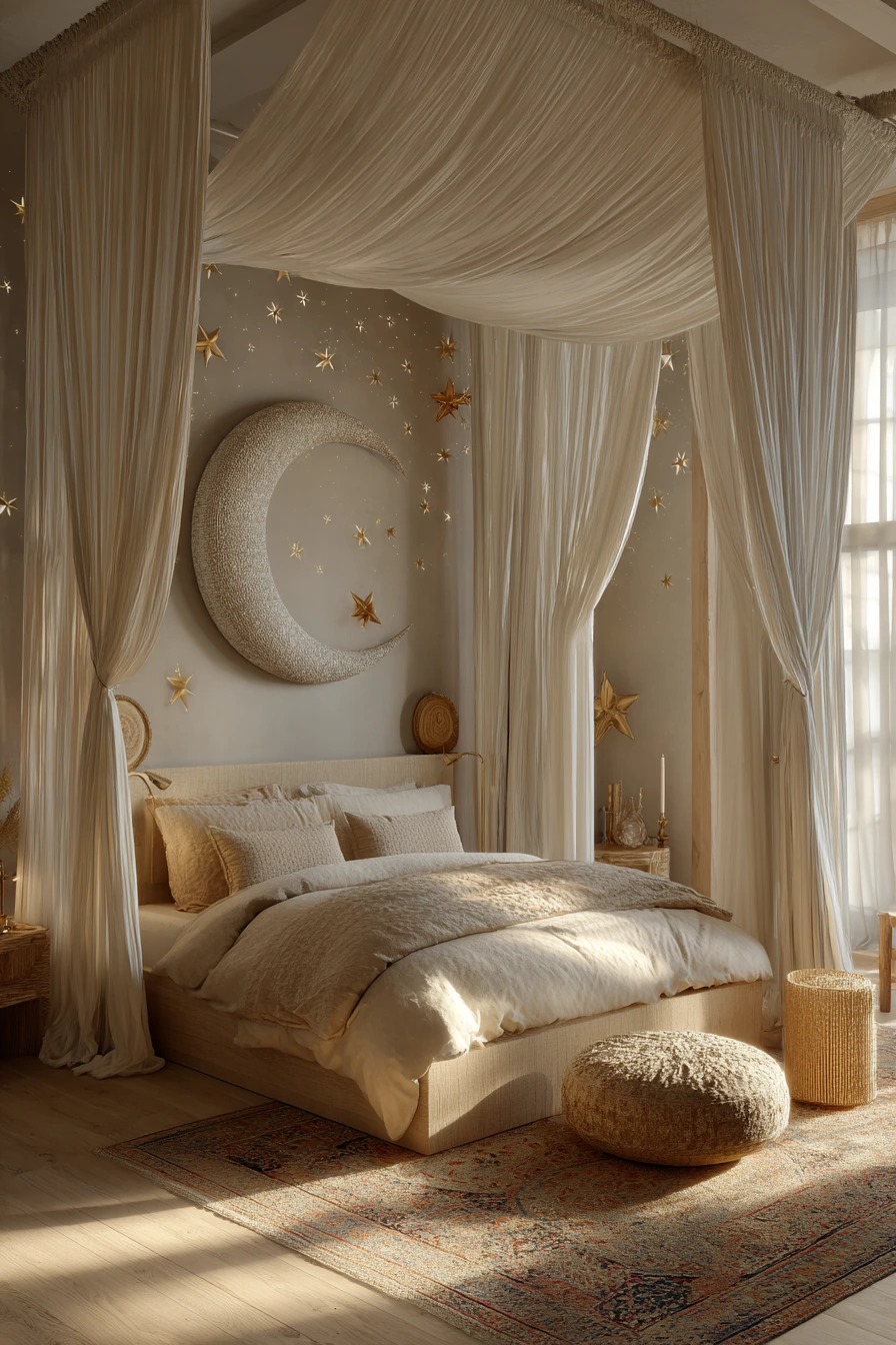 celestial bedroom decor 29