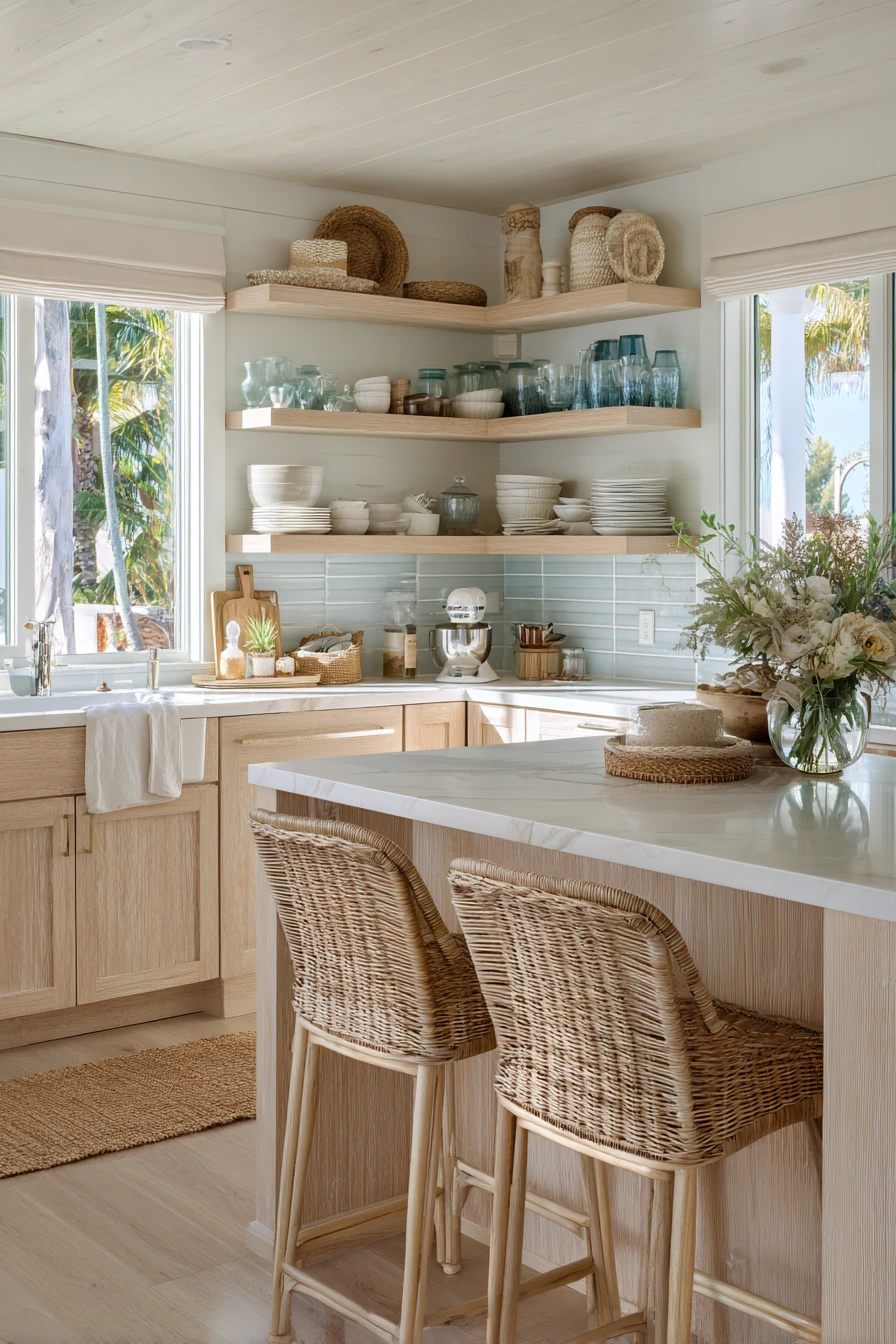 coastal boho kitchen 2