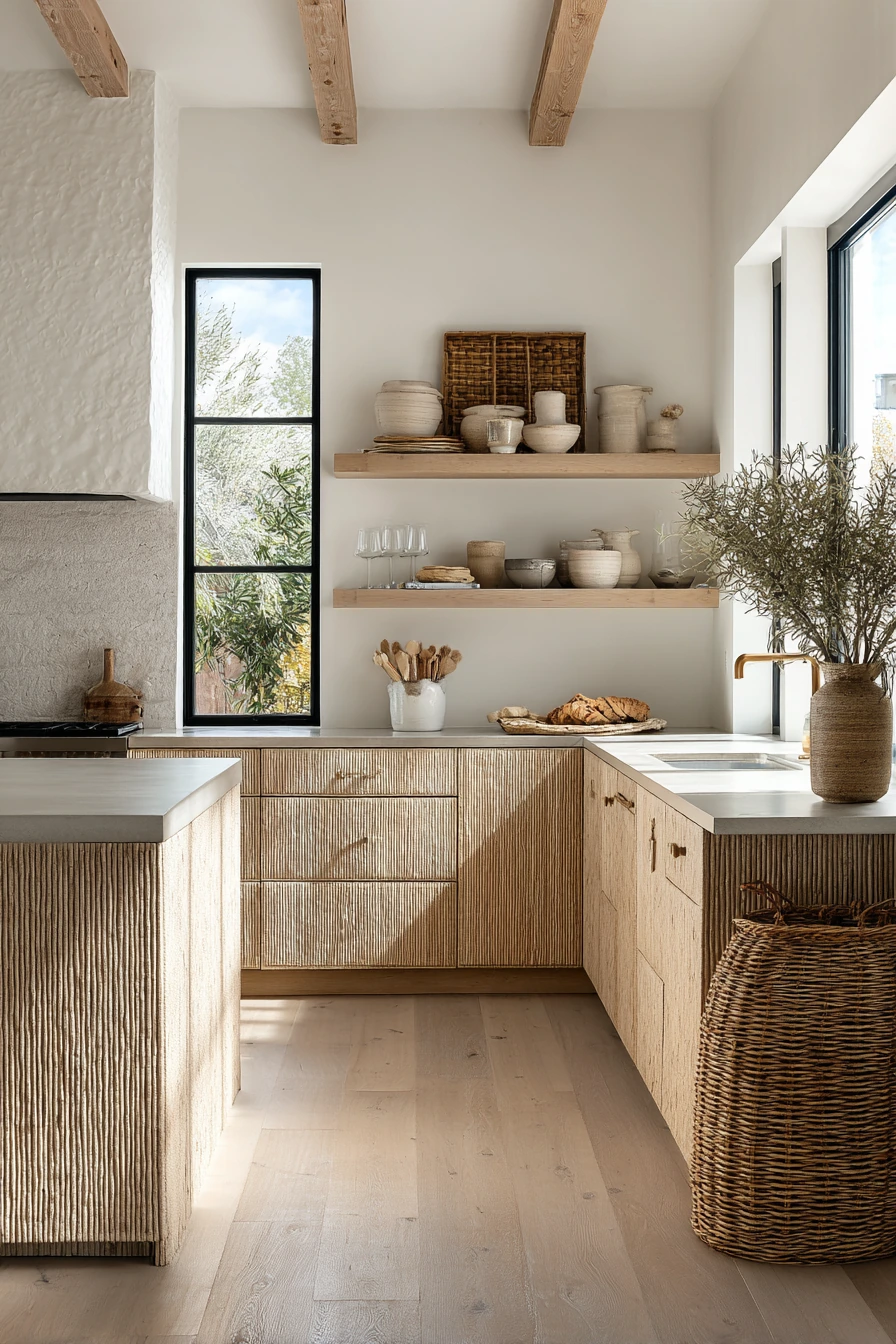 coastal boho kitchen 29