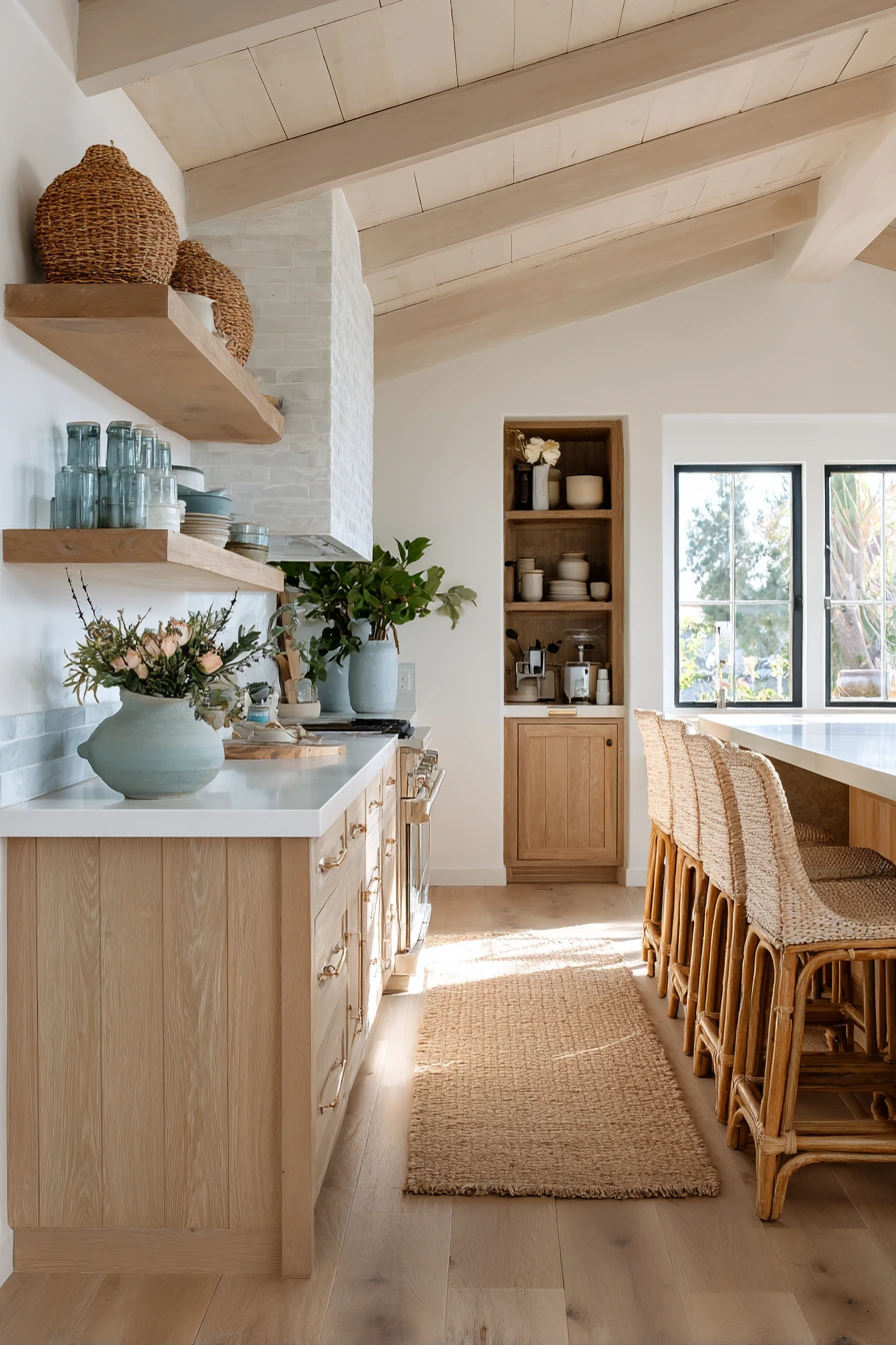coastal boho kitchen 3