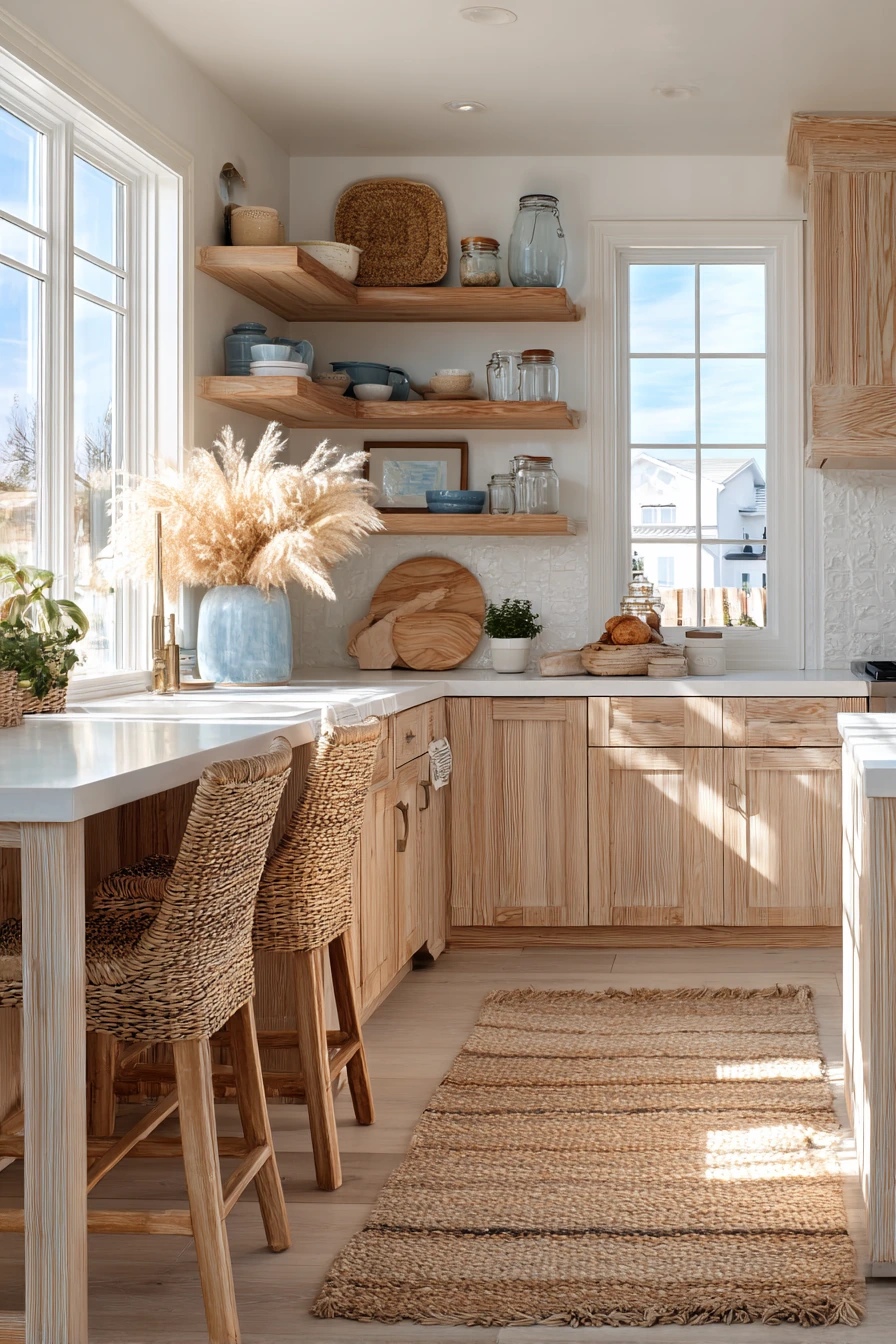coastal boho kitchen 4