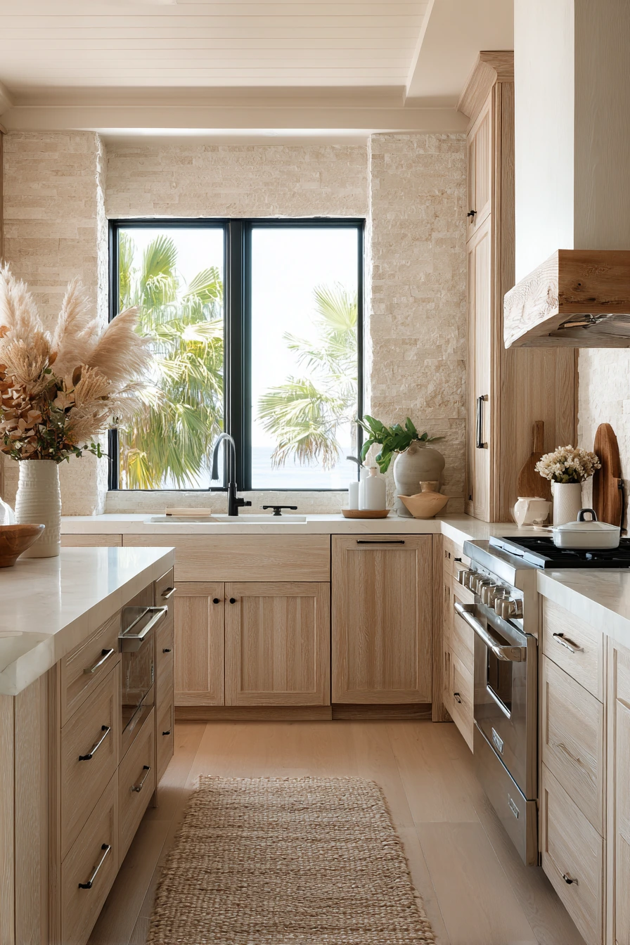 coastal boho kitchen 40