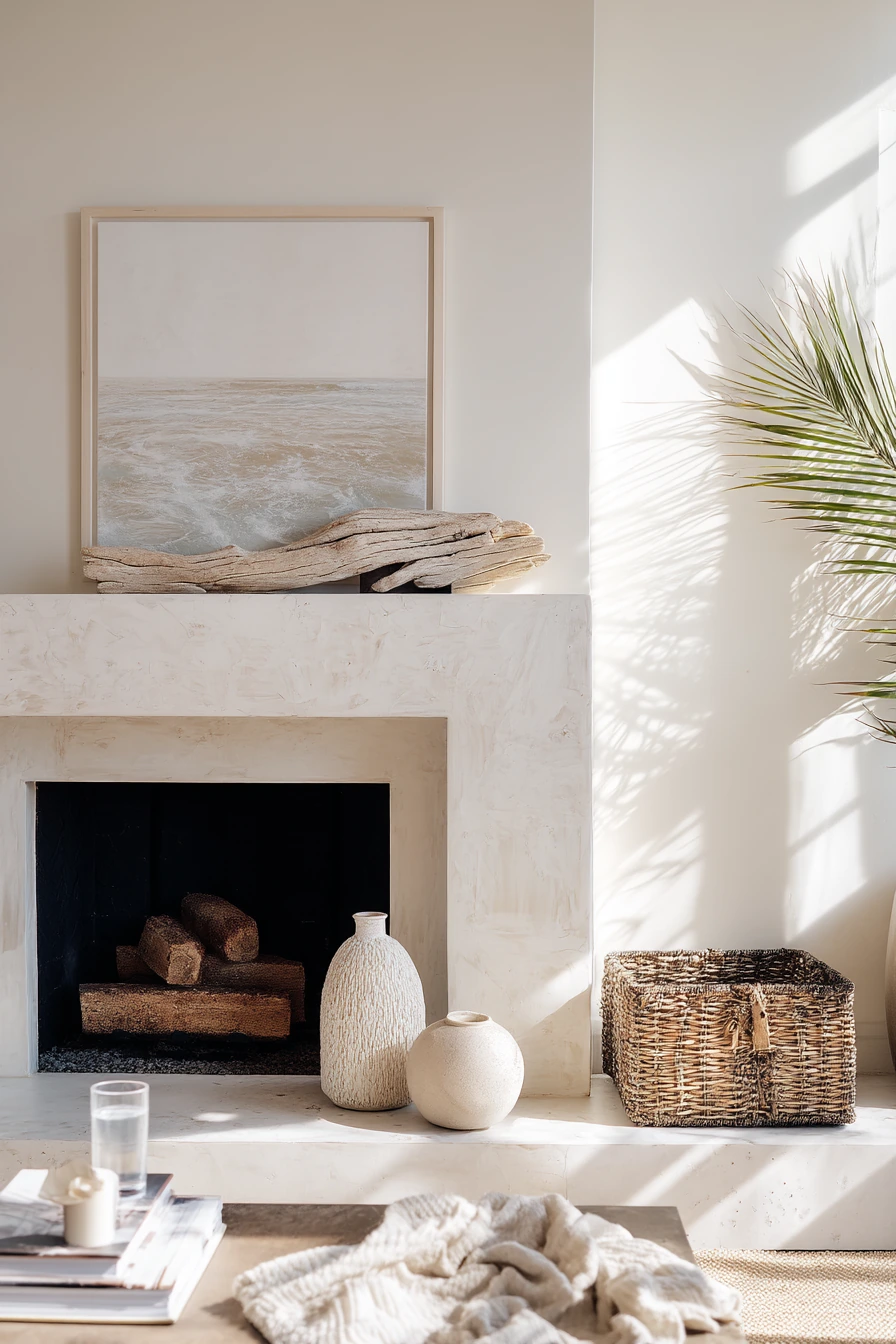 coastal mantel styling ideas 25