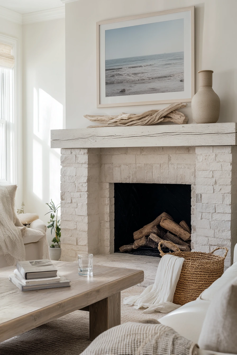 coastal mantel styling ideas 28