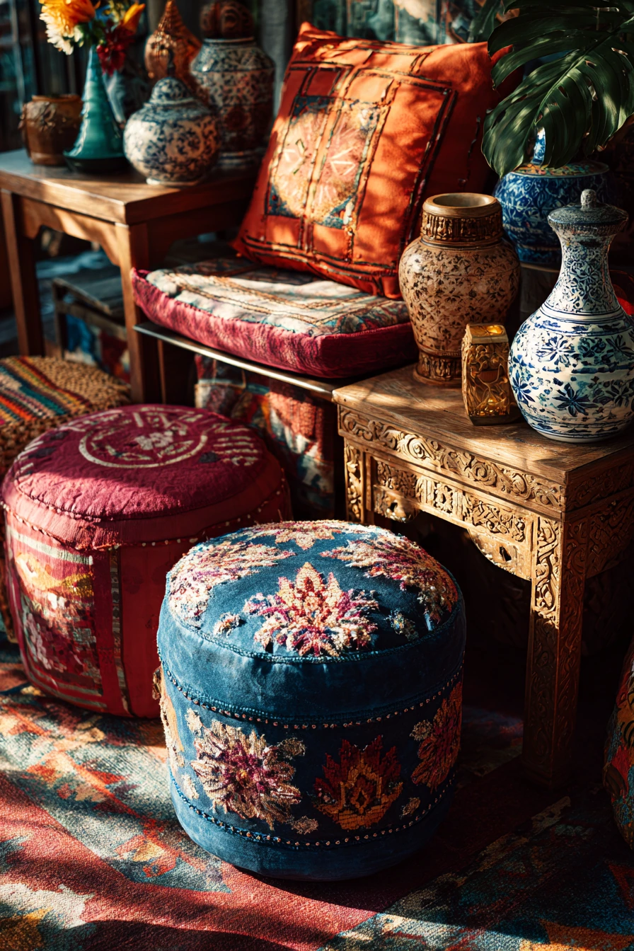 colorful boho decor 18