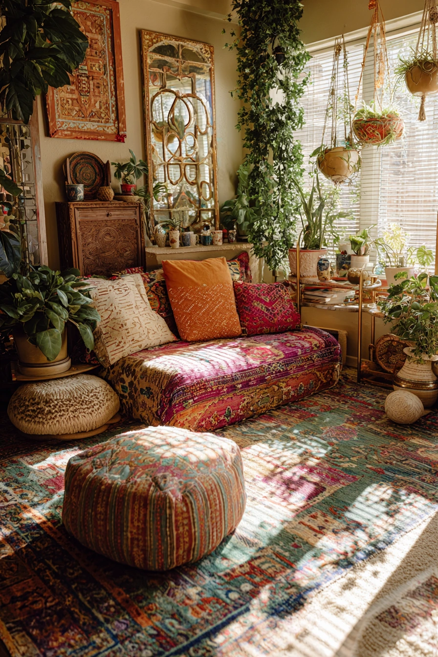 colorful boho decor 2