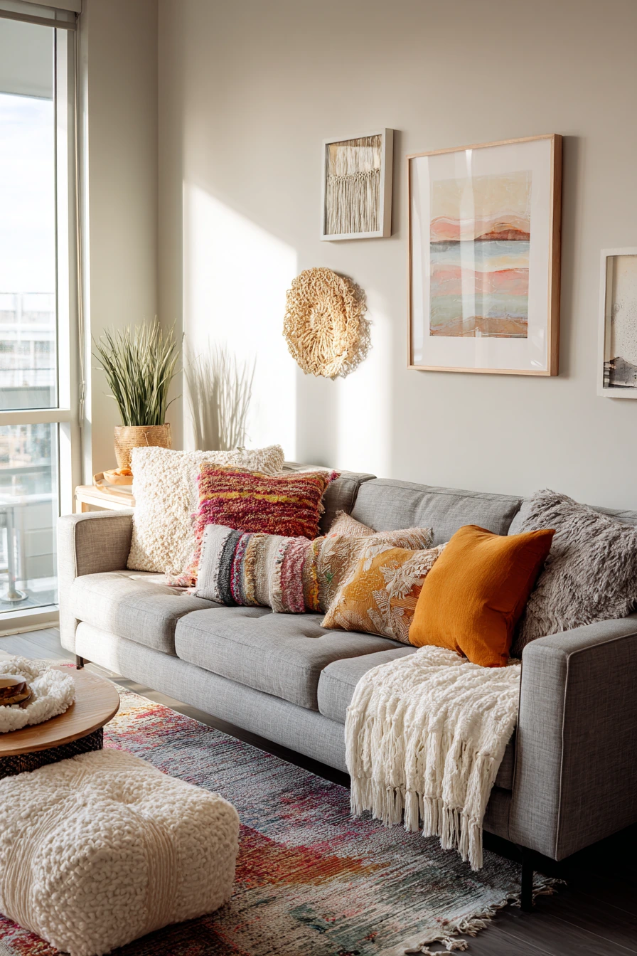 colorful boho decor 22