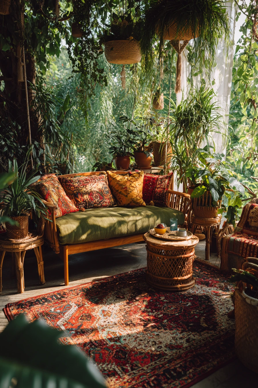 colorful boho decor 31