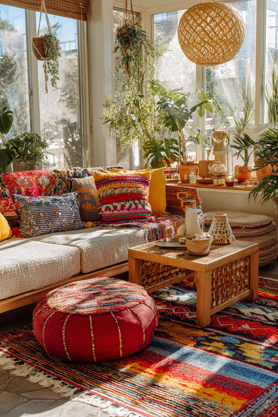 colorful boho decor 4