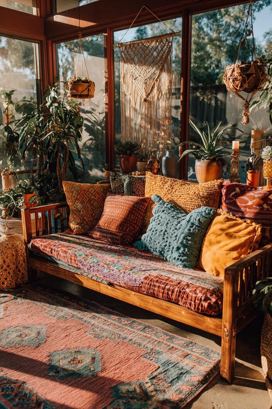 colorful boho decor 6