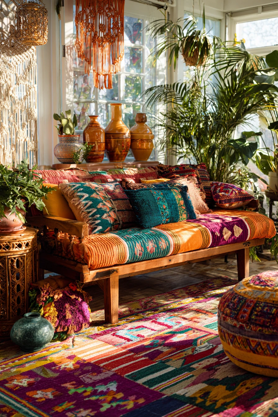 colorful boho decor 7