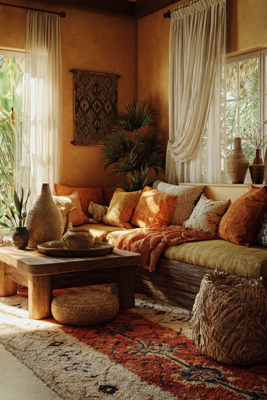 colorful boho decor 9