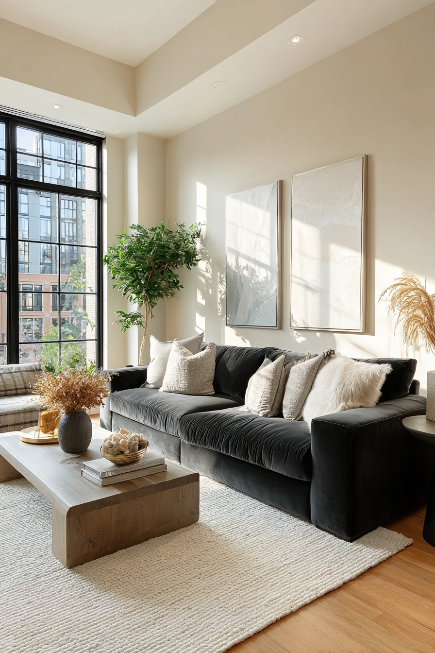 contemporary living room 12