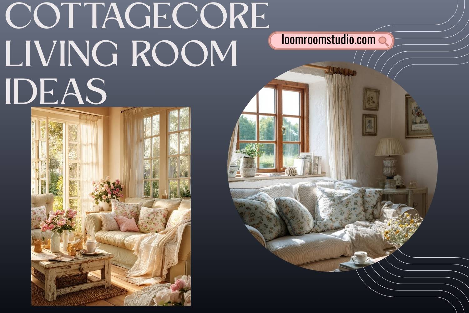 cottagecore living room ideas