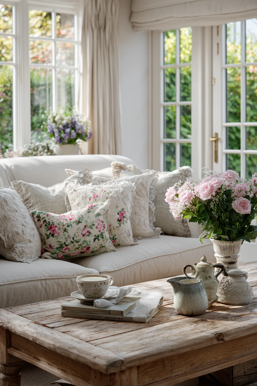 cottagecore living room ideas 22