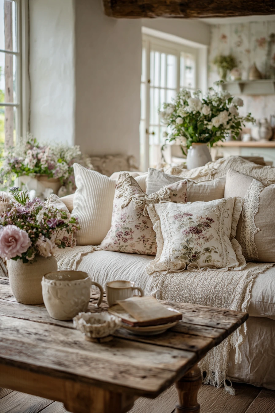 cottagecore living room ideas 23