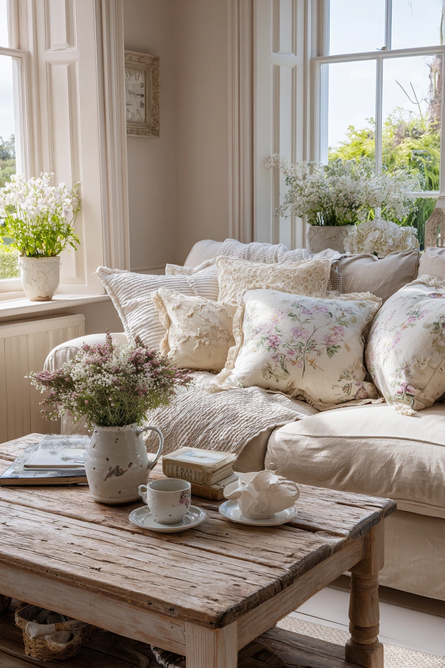 cottagecore living room ideas 24