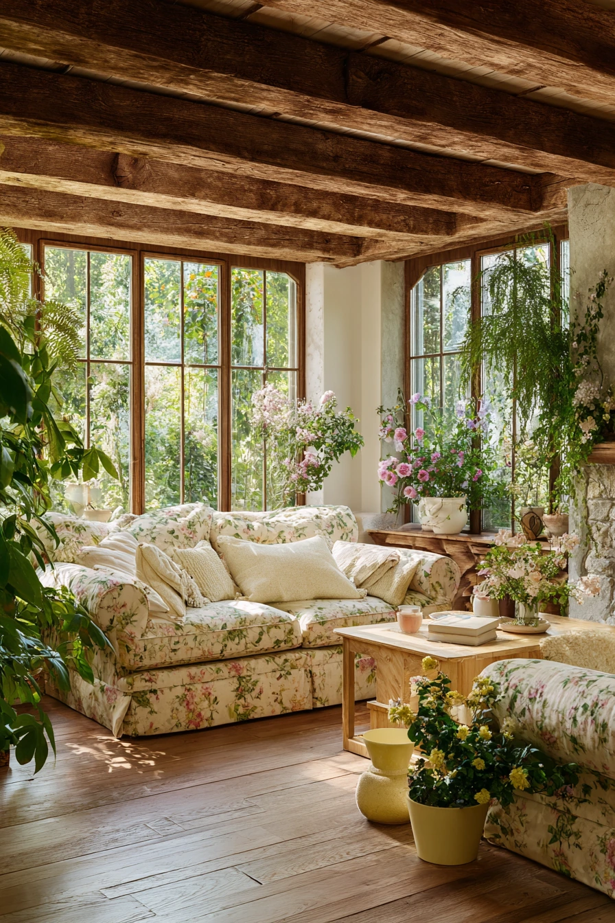 cottagecore living room ideas 27