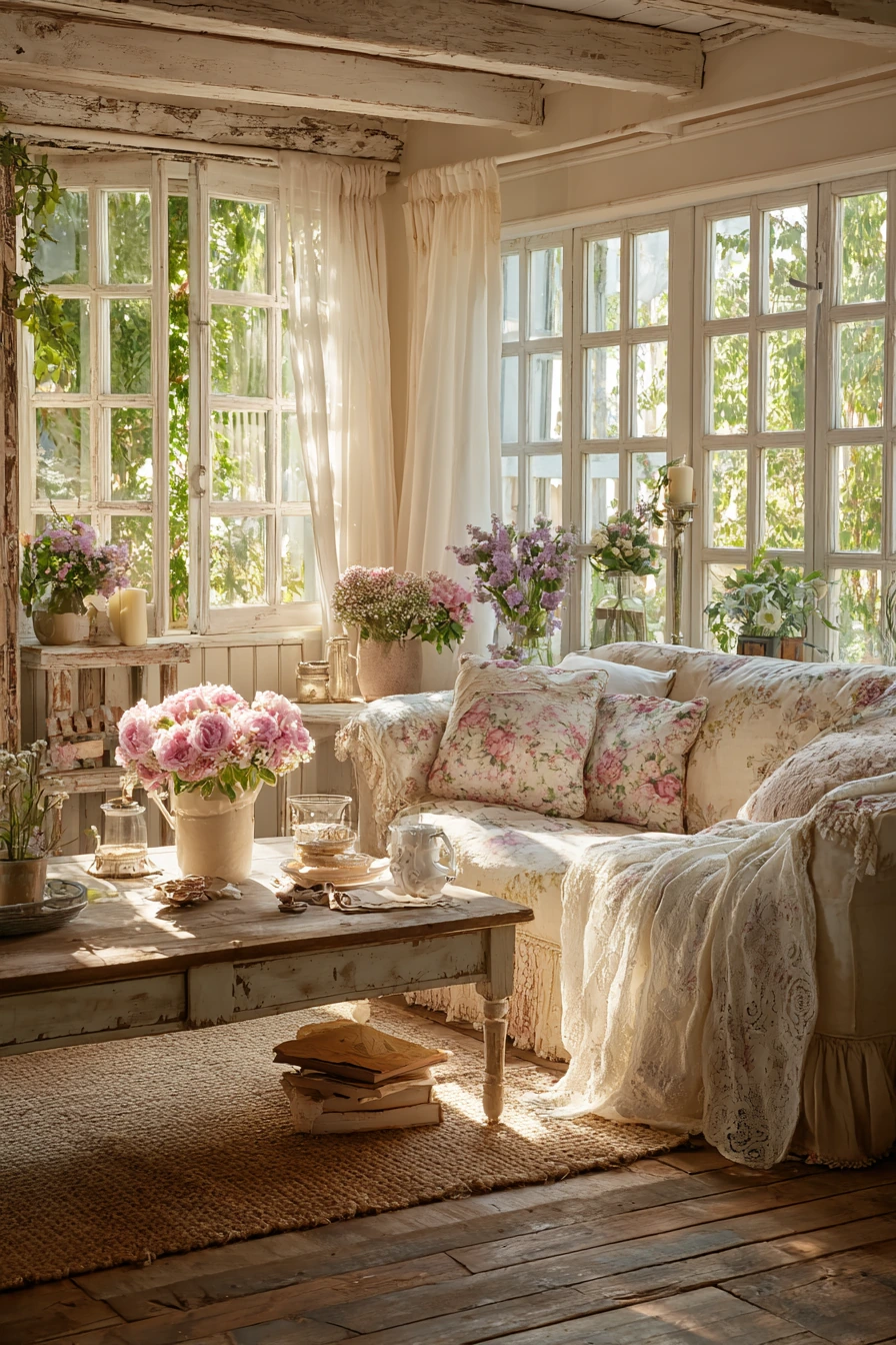 cottagecore living room ideas 4