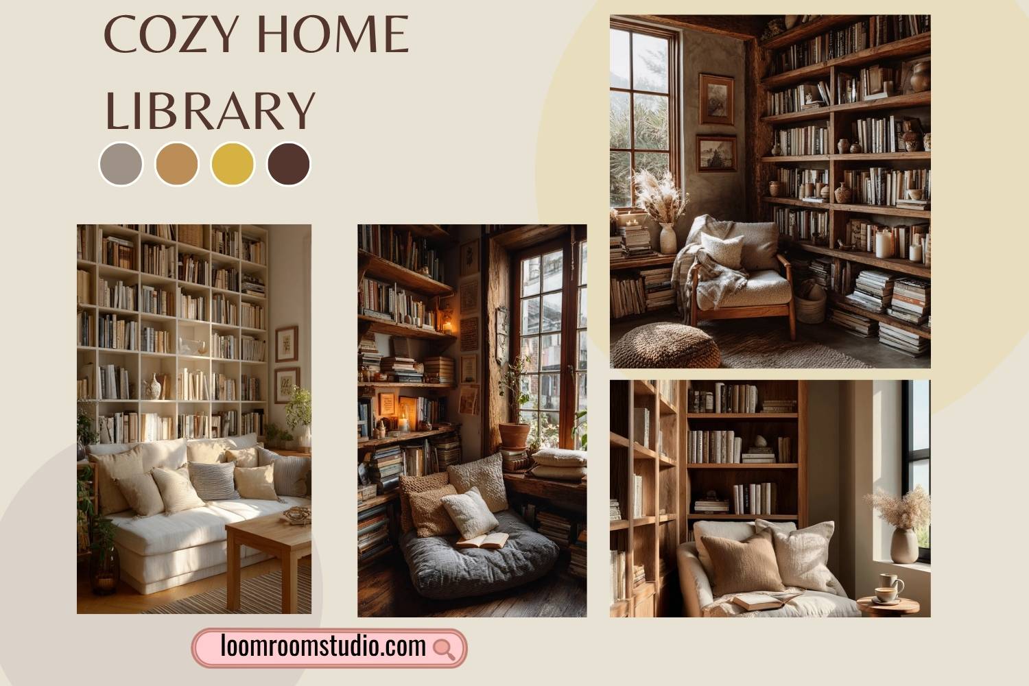 cozy home library