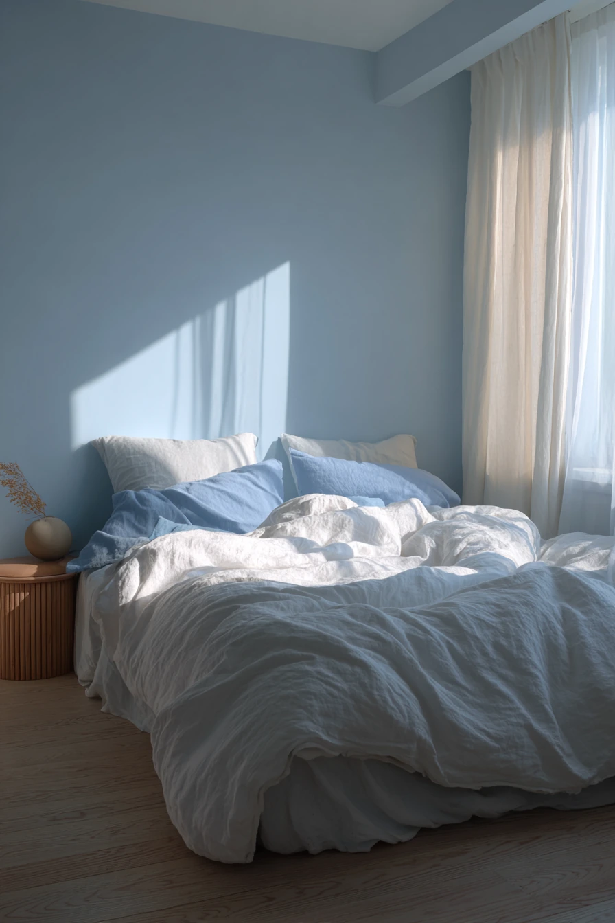 cozy bedroom blue 18