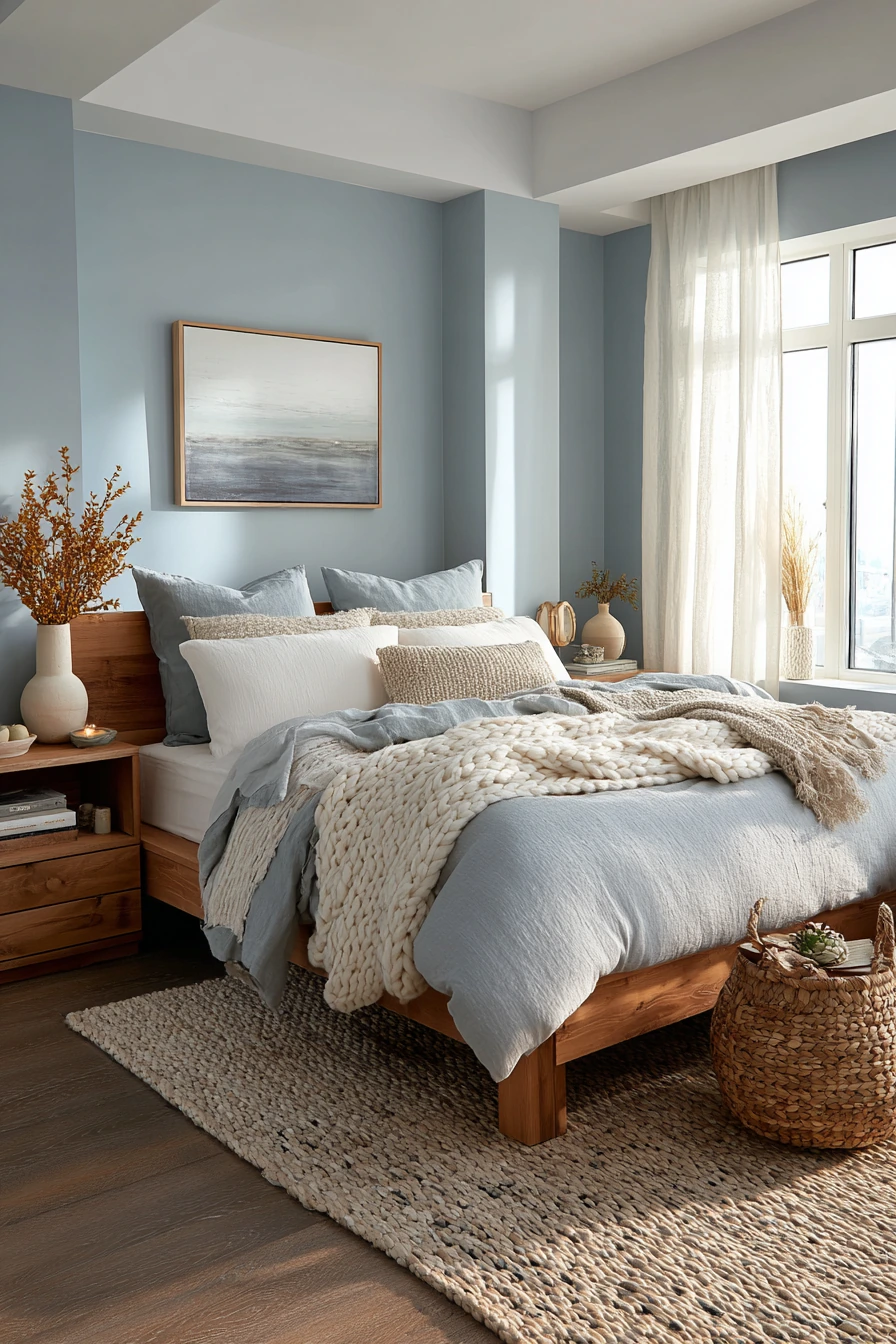 cozy bedroom blue 4