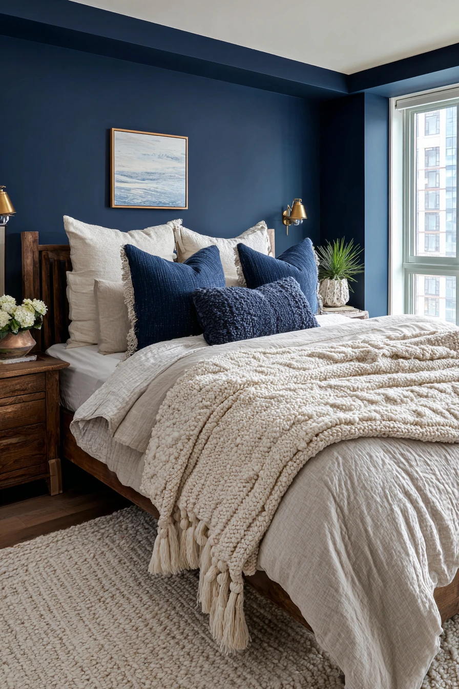 cozy bedroom blue 5