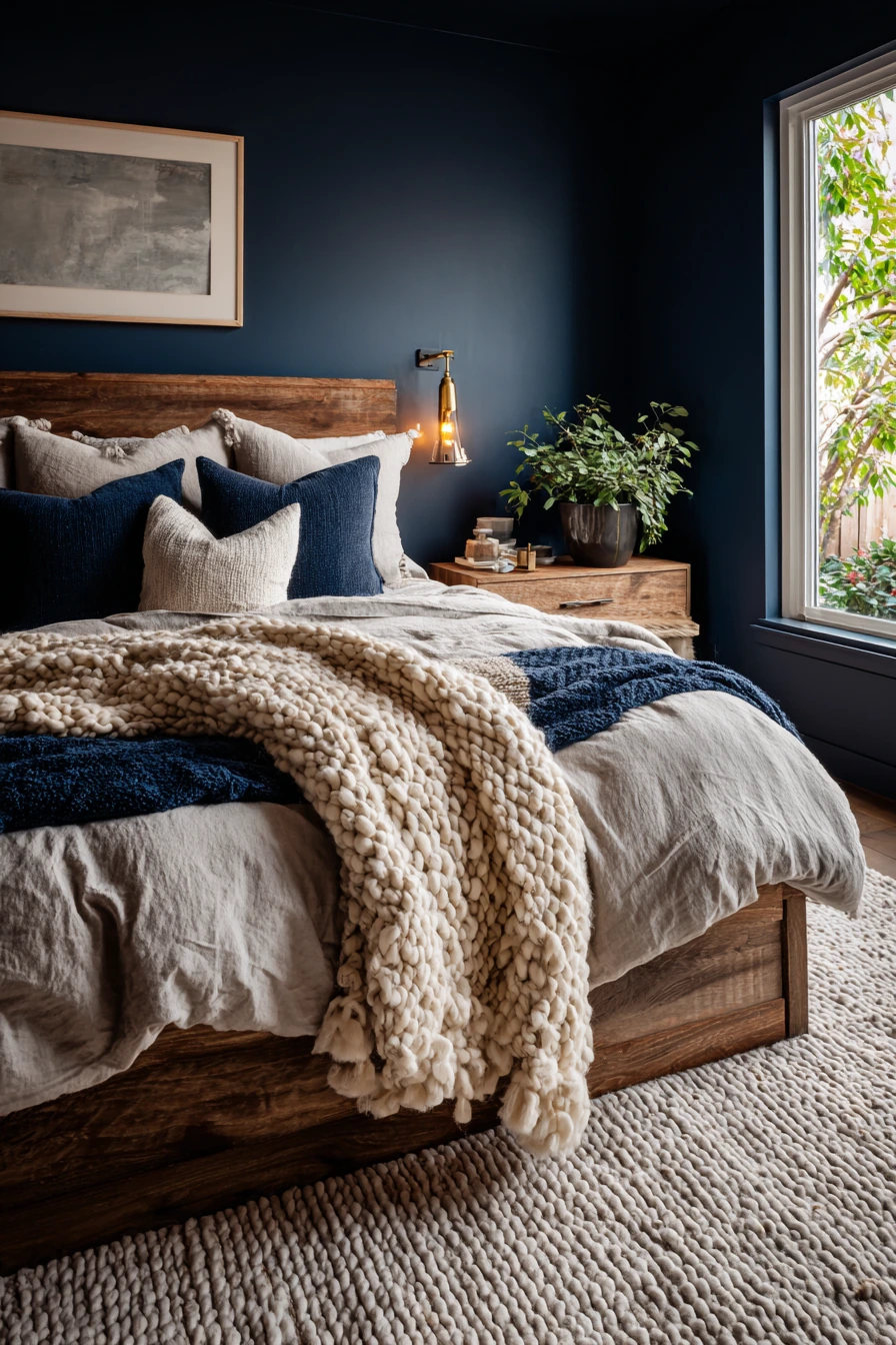cozy bedroom blue 6