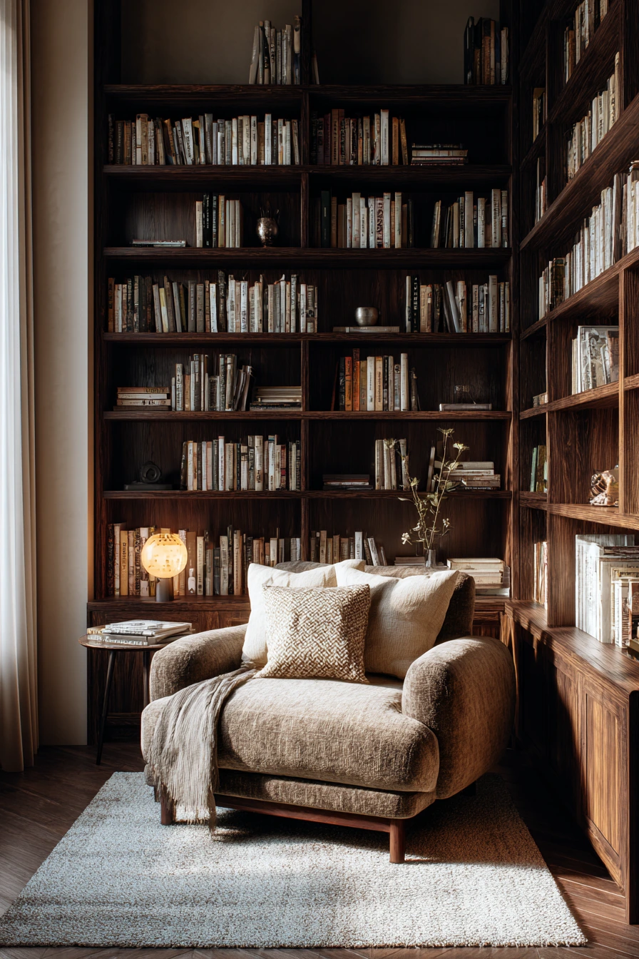 cozy home library 24