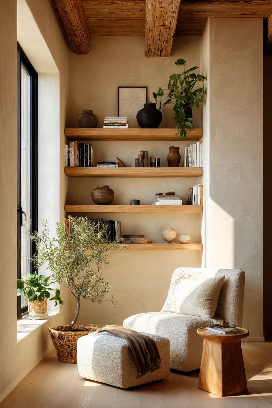 cozy home library 34