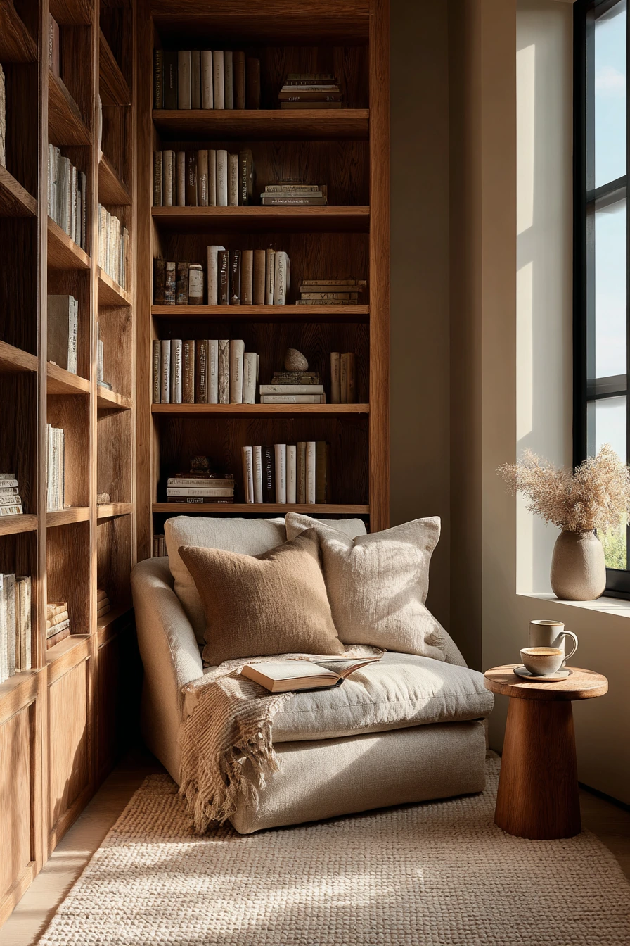 cozy home library 4
