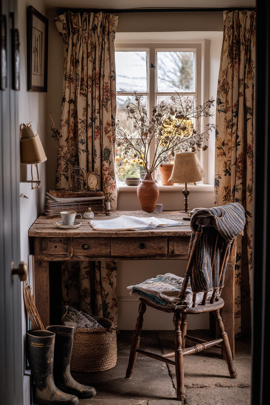 cozy home office ideas 27