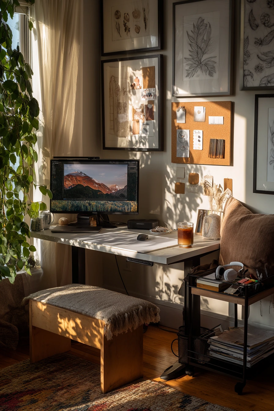 cozy home office ideas 29