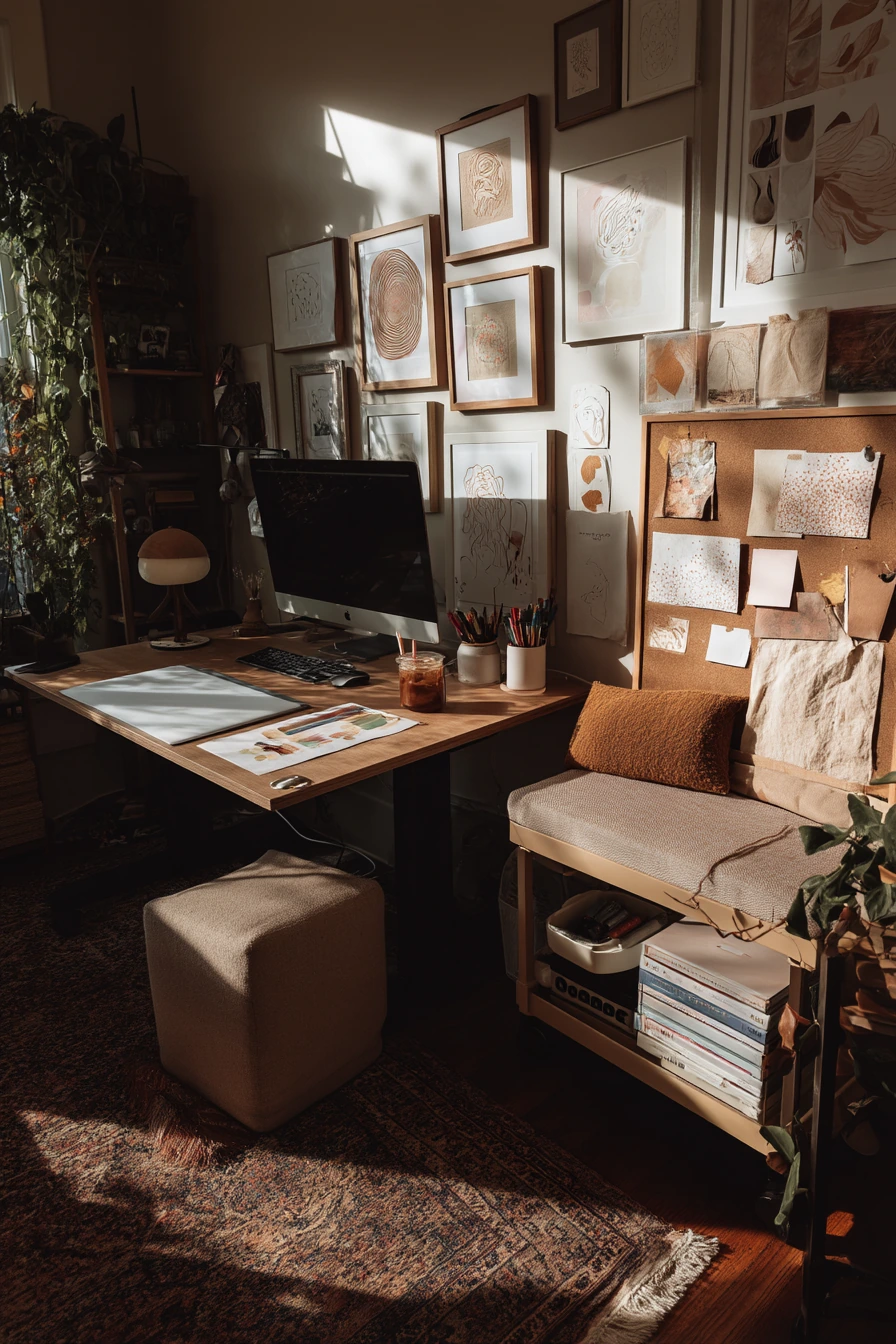 cozy home office ideas 30