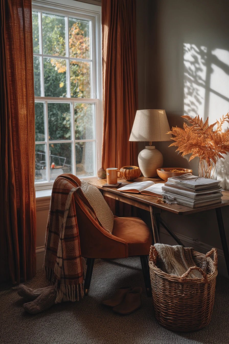 cozy home office ideas 36