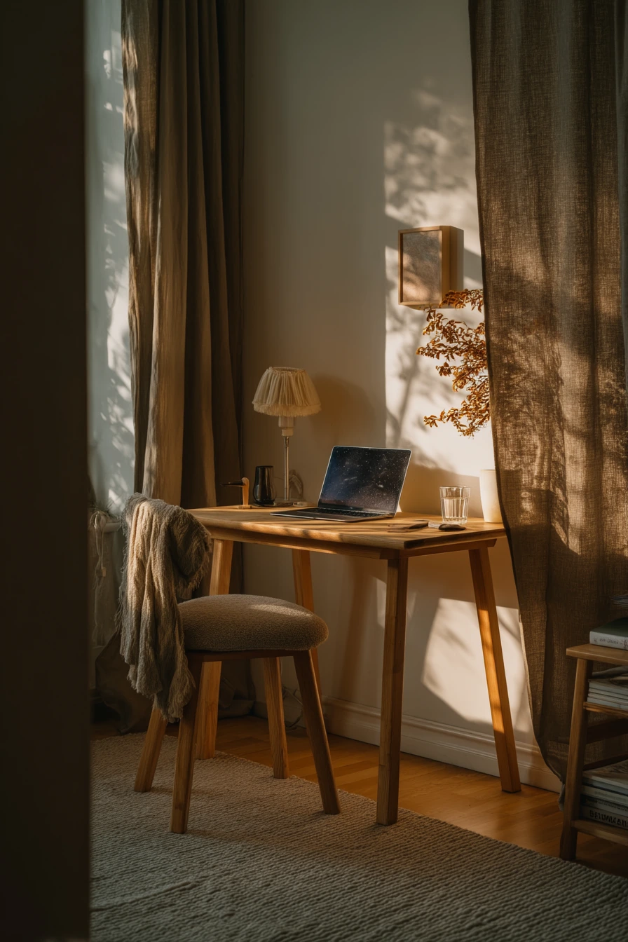 cozy home office ideas 37
