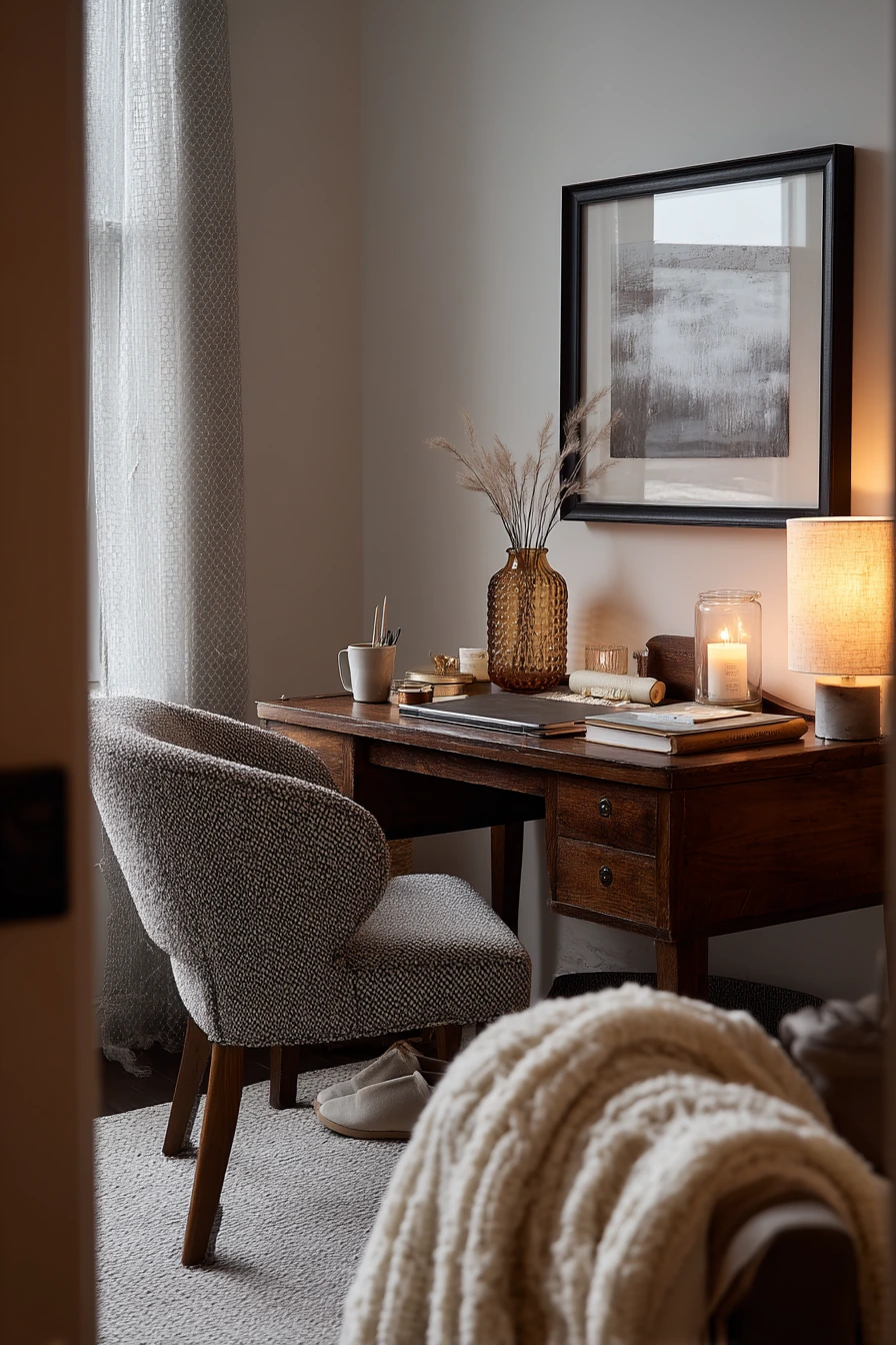 cozy home office ideas 8