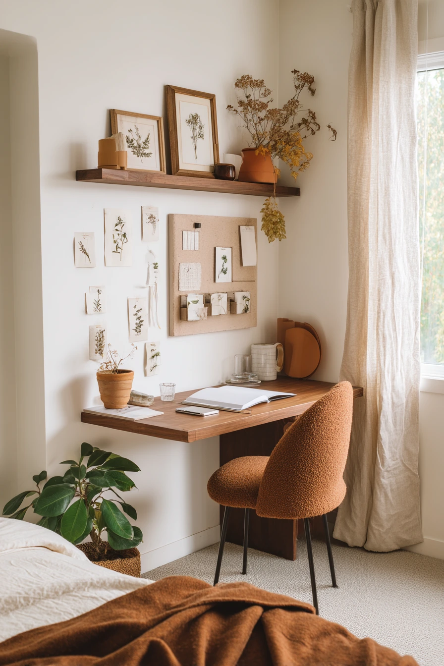 earthy home office ideas 24