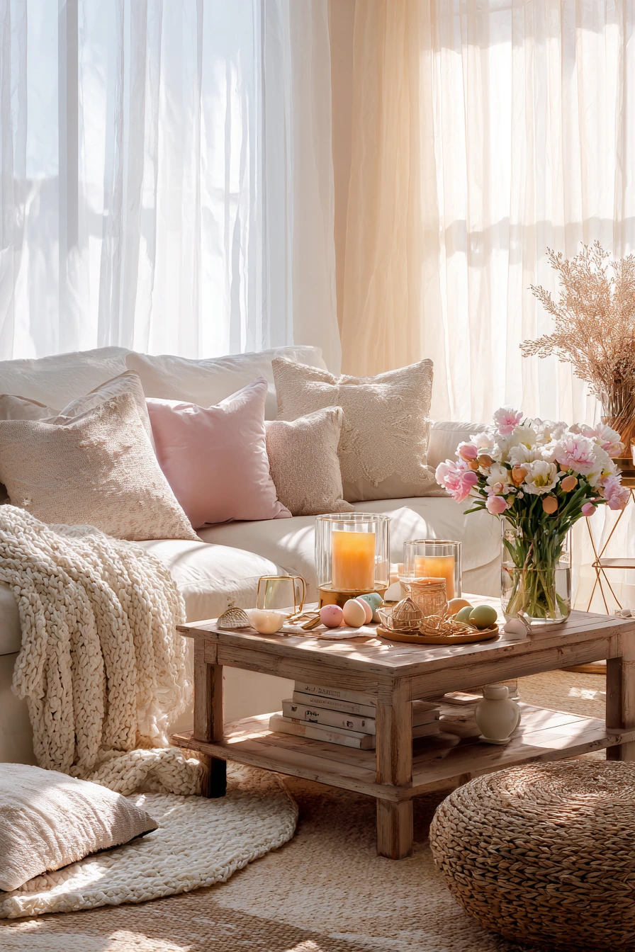 easter living room decor 15